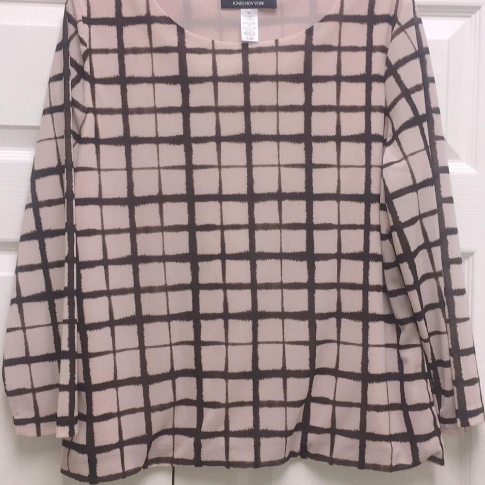 Jones New York Pullover top, size XL.